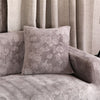 Grey - TWO PIECES - EXPANDABLE CUSHION EMBOSSED VELVET COVERS 18