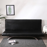 Faux Leather Click-Clack Sofa Bed Cover