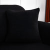 Black - ONE PIECE - 100% Waterproof and Ultra Resistant Stretch Cushion cover 18