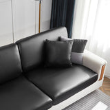 Faux Leather Cushion Cover 40 × 40 cm — Single