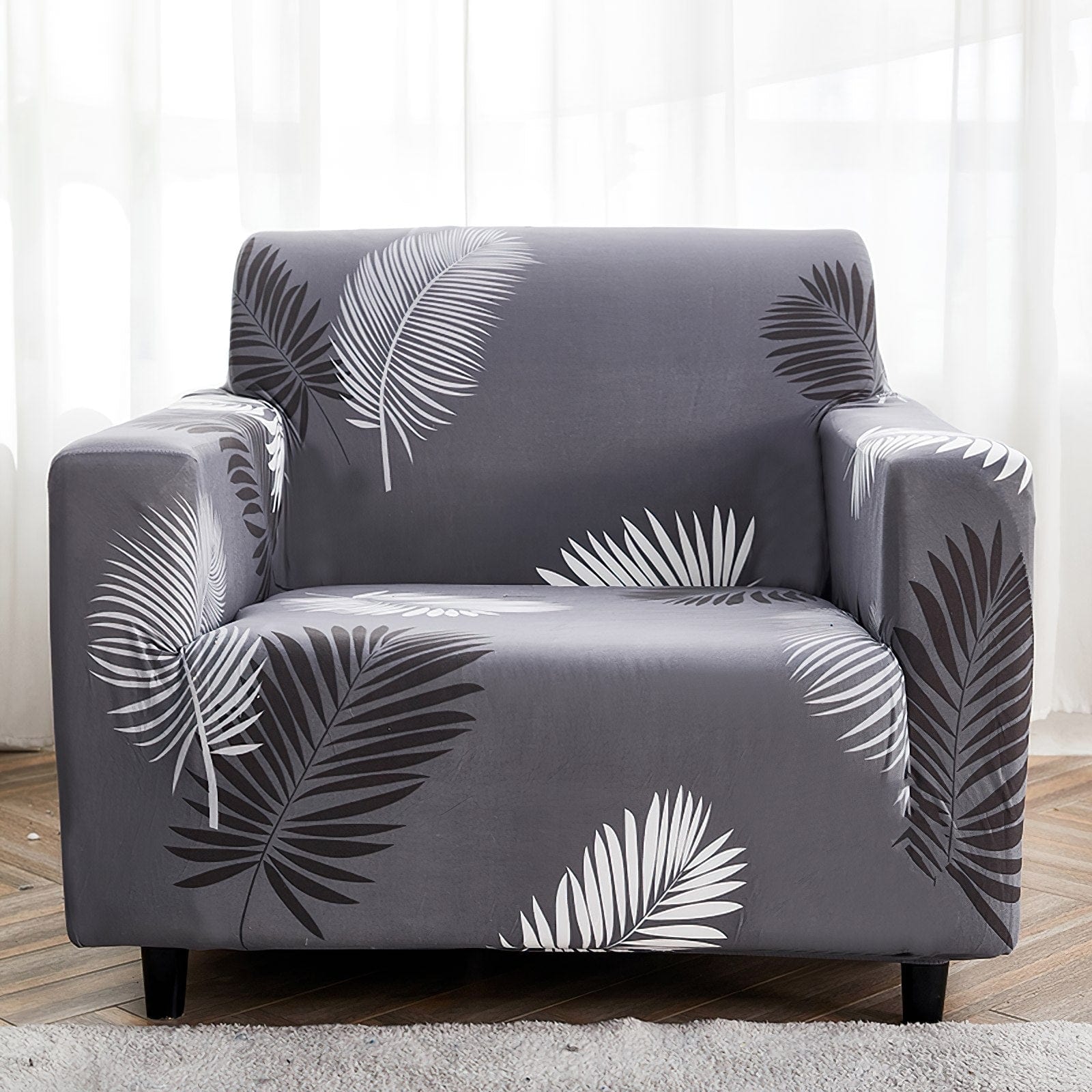 Exotic Grey - Extendable Armchair and Sofa Covers - The Sofa Cover House