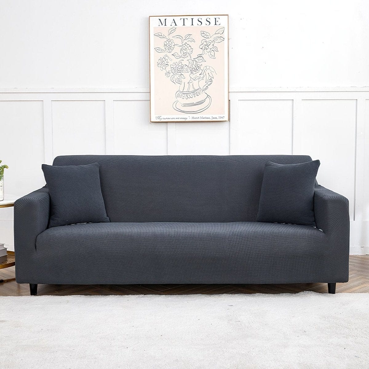 Water-repellent sofa cover, Grey