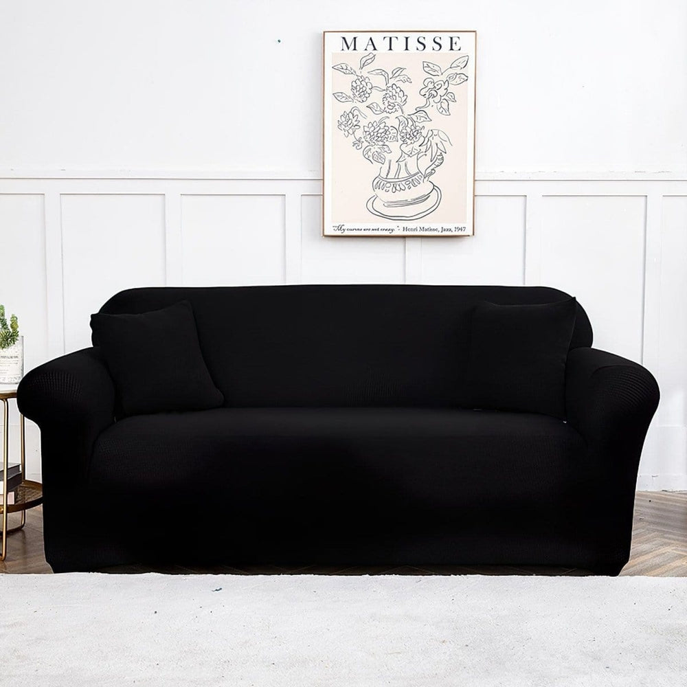 Water-repellent sofa cover, Black