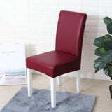 Faux Leather Dining Chair Cover