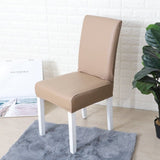 Faux Leather Dining Chair Cover