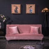 Velvet Click-Clack Sofa Bed Cover