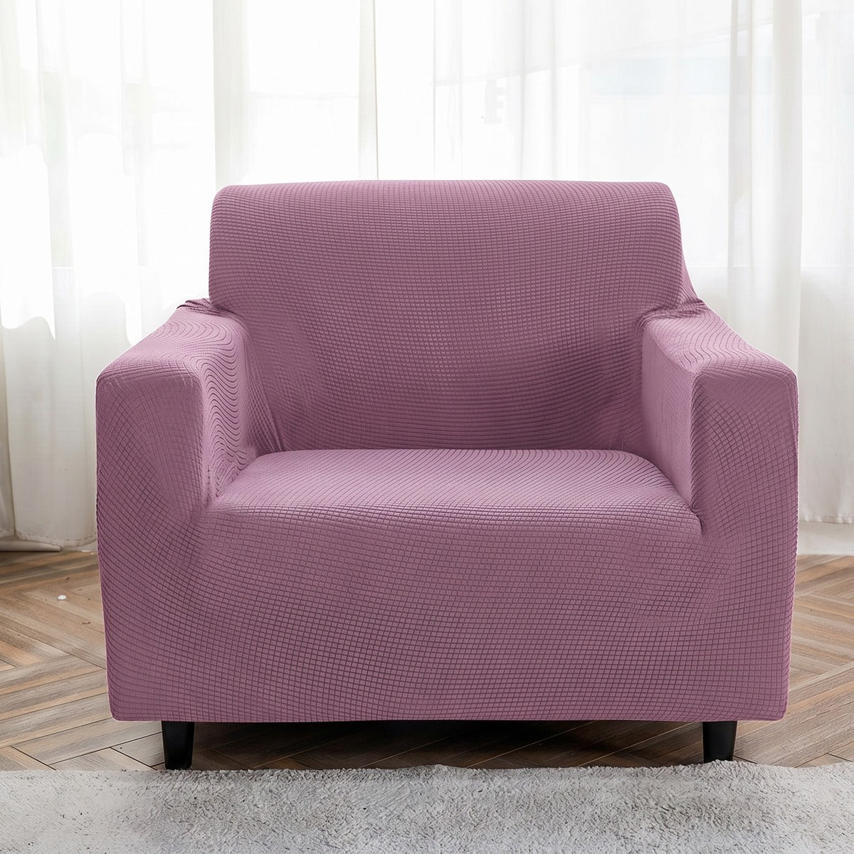 Water-repellent armchair cover, Pink