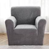Velvet Armchair Cover