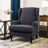 Water-Repellent Wingback Chair Cover