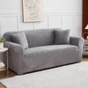 Load image into Gallery viewer, Light grey - Armchair and Sofa Stretch Velvet Covers - The Sofa Cover House
