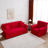 Red - Extendable Armchair and Sofa Covers - The Sofa Cover House