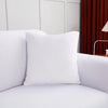 White - TWO PIECES - EXPANDABLE CUSHION COVERS 18