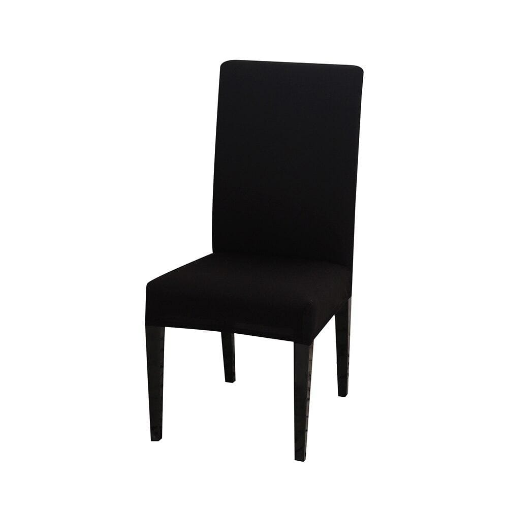 Black - Extendable Chair Covers - The Sofa Cover House