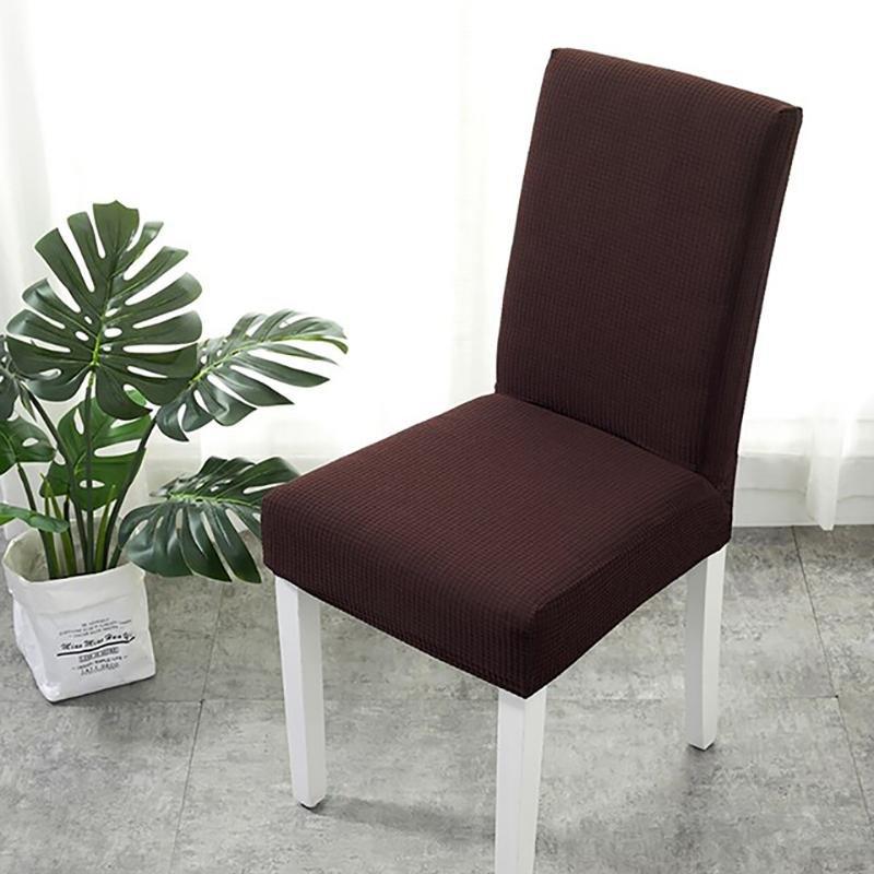 Marron - Housses de chaises - 100% Waterproof et Ultra résistantes - La Maison des Housses - Housses extensibles pour canapés et fauteuils