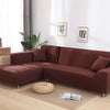 Brown - Extendable Armchair and Sofa Covers - The Sofa Cover House