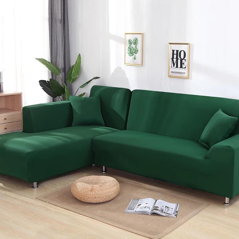 Forest Green - Extendable Armchair and Sofa Covers - The Sofa Cover House