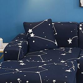 Galaxy - TWO PIECES - EXPANDABLE CUSHION COVERS 18" X 18" (45 CM X 45 CM)