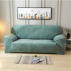 Green - Armchair and Sofa Stretch Velvet Covers - The Sofa Cover House