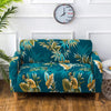 Green leaves - Extendable Armchair and Sofa Covers - The Sofa Cover House