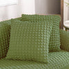 Green - TWO PIECES - EXPANDABLE CUSHION COVERS 18