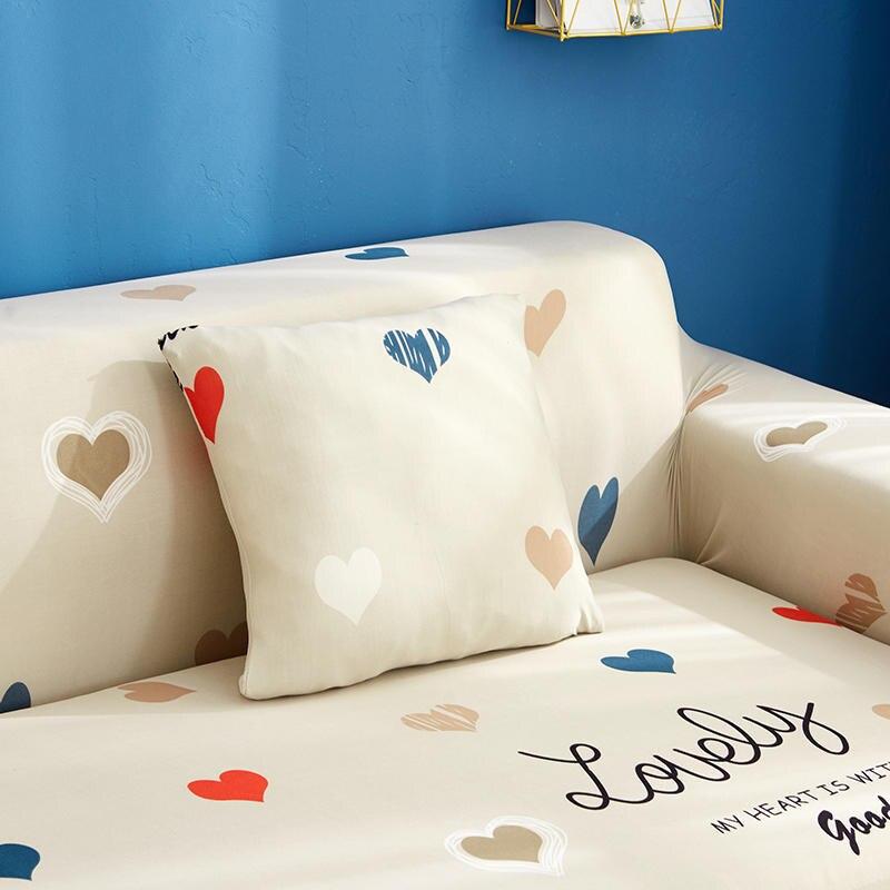 Lovely - TWO PIECES - EXPANDABLE CUSHION COVERS 18" X 18" (45 CM X 45 CM)