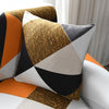 Modern - TWO PIECES - 100% Waterproof and Ultra Resistant Stretch Cushion cover 18