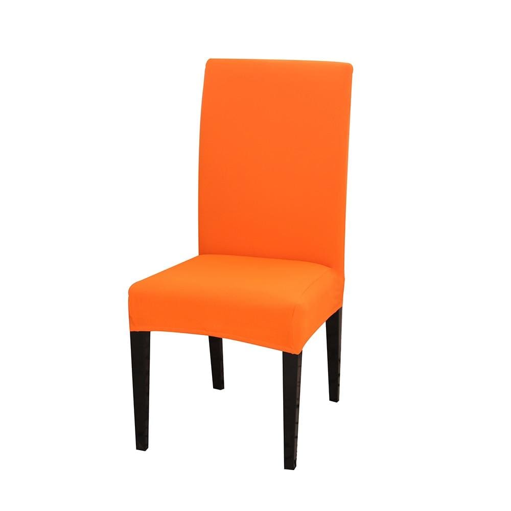 Orange - Extendable Chair Covers - The Sofa Cover House