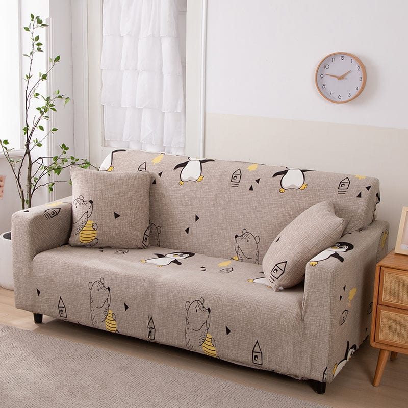 Pingou - 100% Waterproof and Ultra Resistant Stretch Armchair and Sofa Covers - The Sofa Cover House