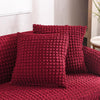 Red wine - TWO PIECES - EXPANDABLE CUSHION COVERS 18