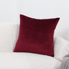 Red wine - TWO PIECES - EXPANDABLE CUSHION VELVET COVERS 18